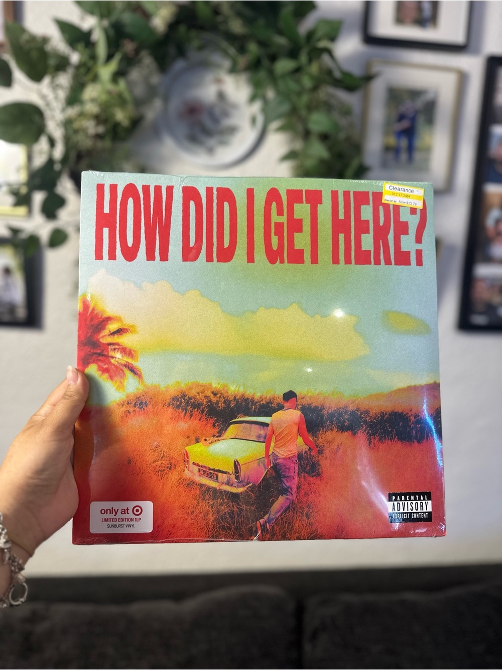 How Did I Get Here? Vinyl LP - Colorful Sunset Cover